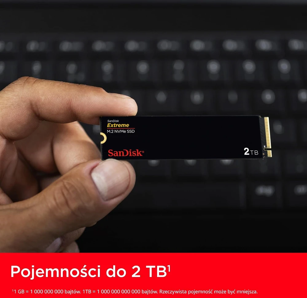 SanDisk vidinis 500 GB M.2 2280 NVMe SSD, PCIe Gen4, 5000 MB/s, SDSSDX3N-500G-G26