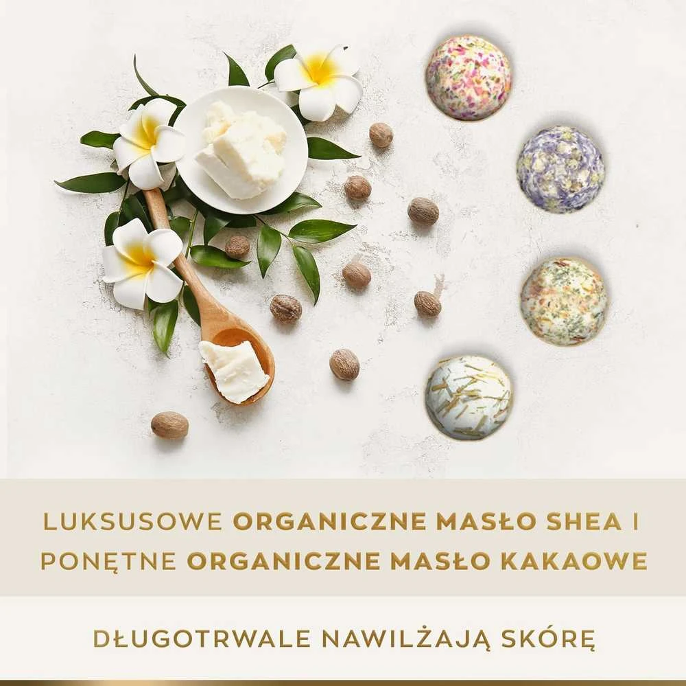 Satin Naturel Organinės vonios bombos moterims, 4 vnt.