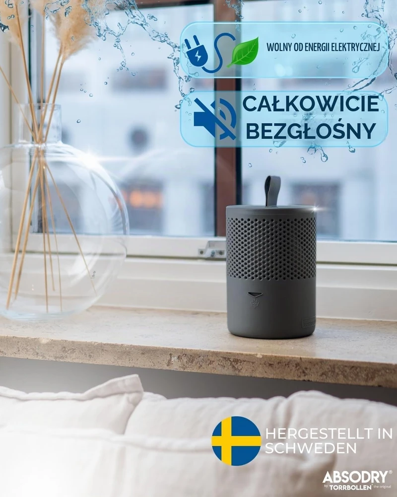 Everbrand ABSODRY drėgmės sugėriklis be elektros iki 25 m², 1 l, Absodry Duo Family Series 6