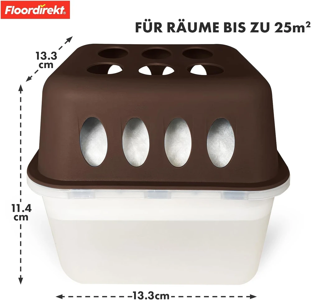 Sausintuvas Floordirekt oro sausintuvų rinkinys su 8 papildomais 400g granulių maišeliais HAVA