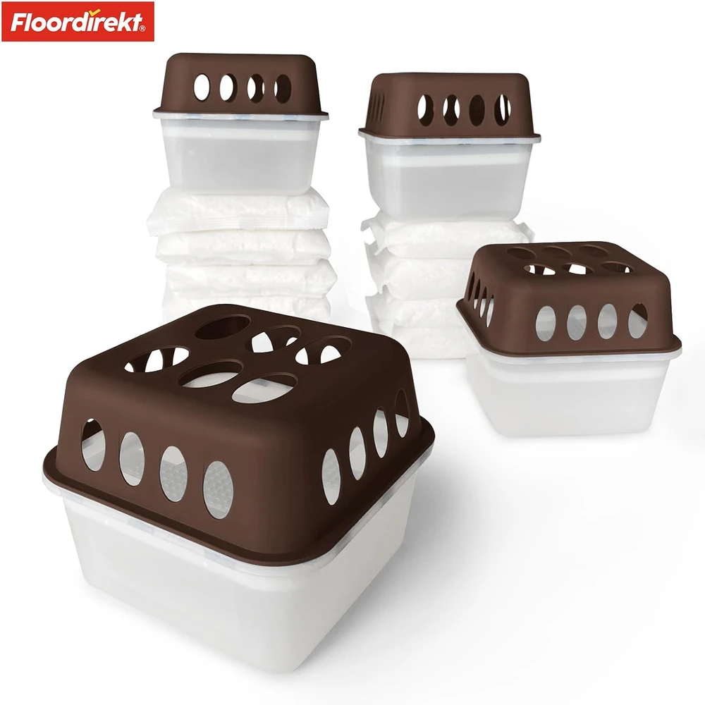 Sausintuvas Floordirekt oro sausintuvų rinkinys su 8 papildomais 400g granulių maišeliais HAVA