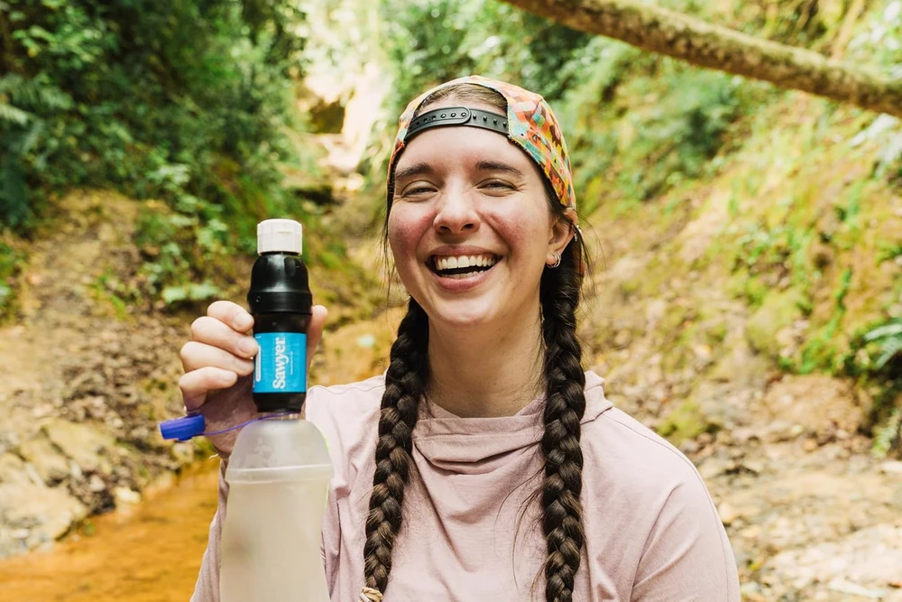 Sawyer vandens filtras PointONE Squeeze SP129 su dviem 1 l maišeliais ir adapteriu