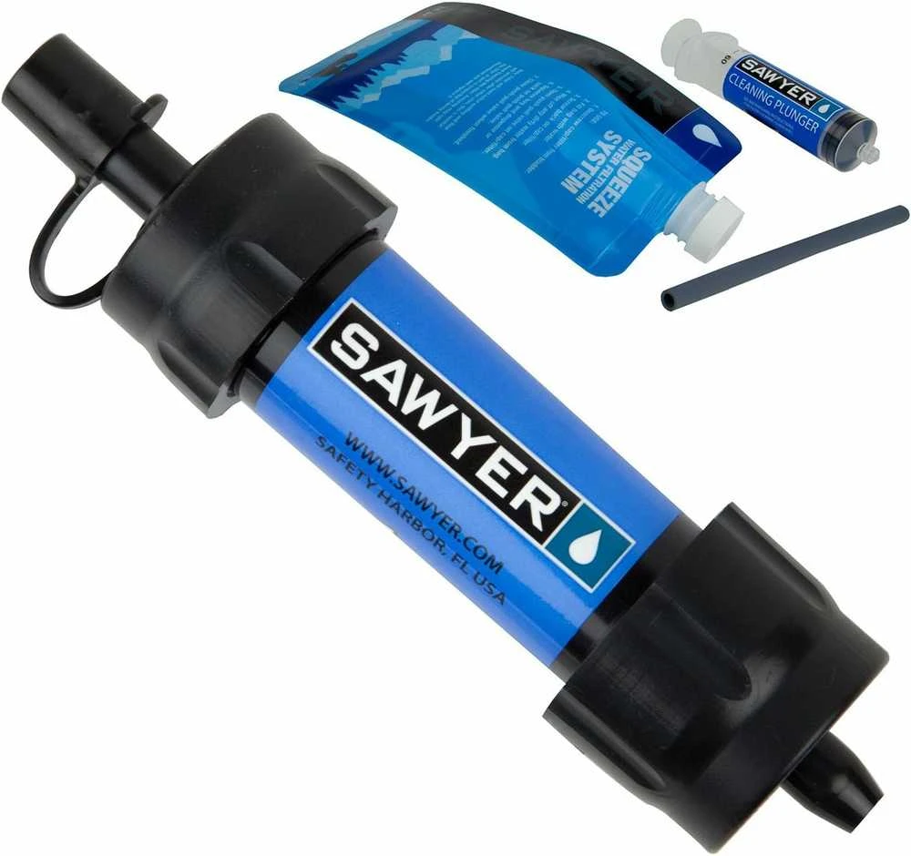 Sawyer vandens filtravimo sistema Mini, asmeniniam naudojimui, membrana, 15 cm, SP128 + SP114