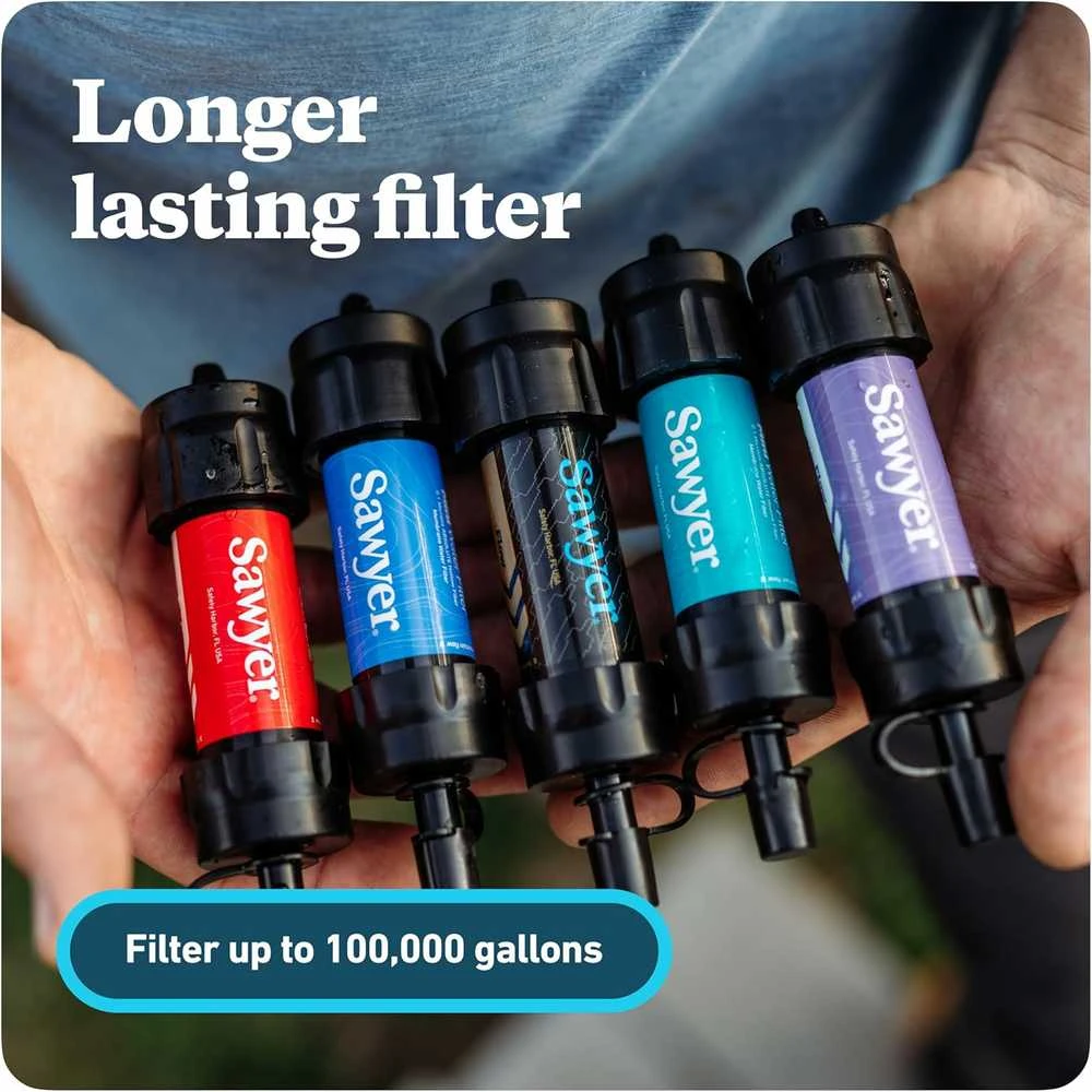 Sawyer vandens filtravimo sistema Mini, mechaninė filtracija, 0,1 mikrono, SP105-Mini