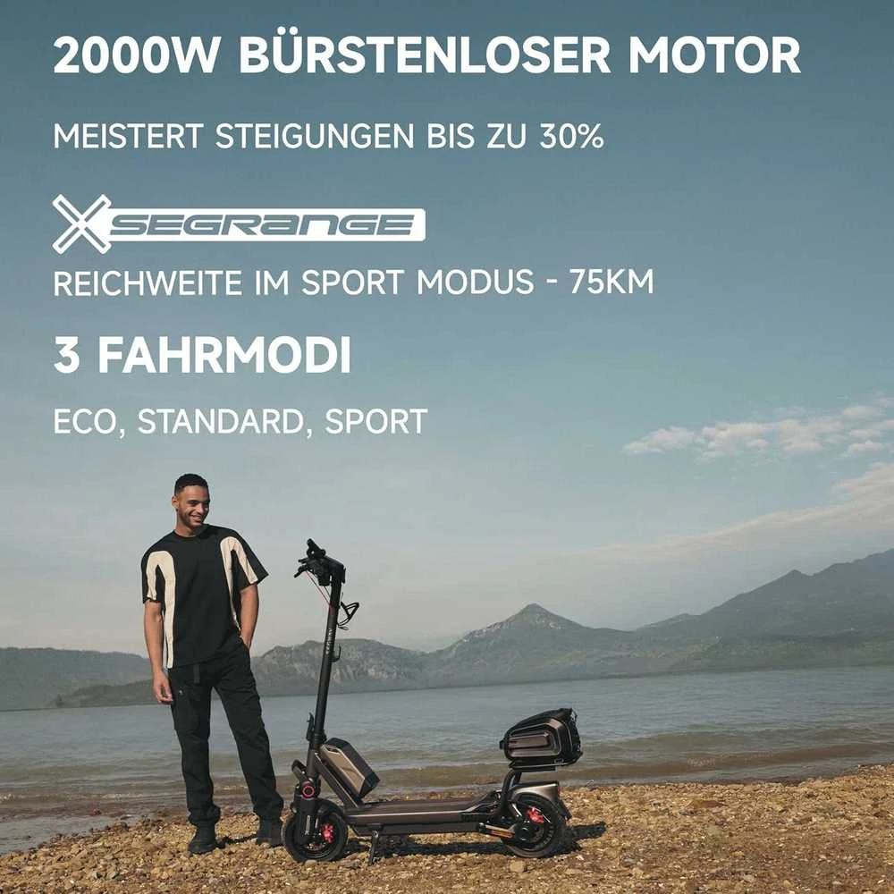 Segway-Ninebot KickScooter electric scooter Max G3 D Juodas