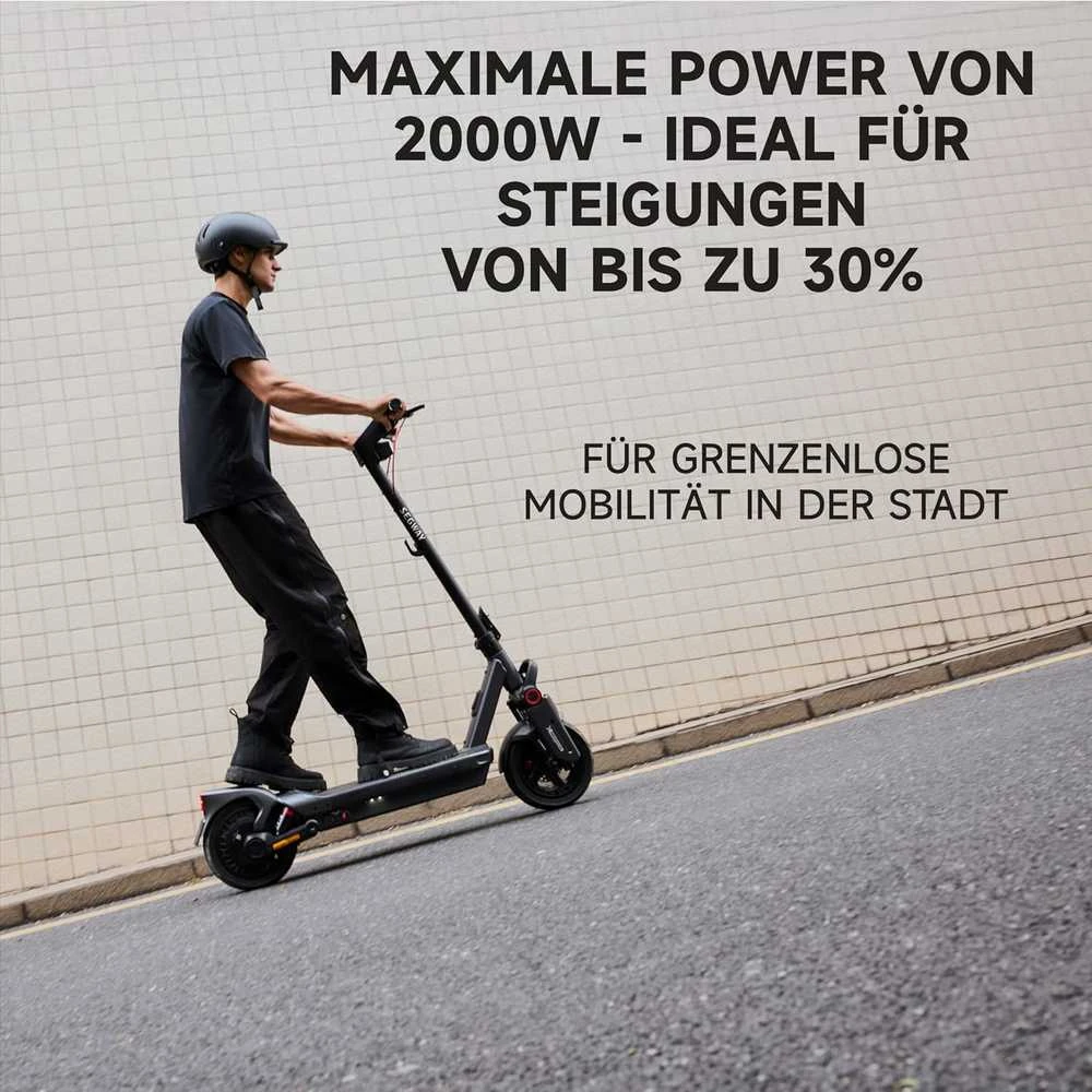 Segway-Ninebot KickScooter electric scooter Max G3 D Juodas