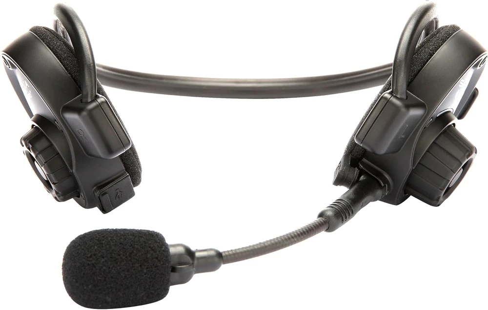 Sena Bluetooth komunikacijos sistema SPH10-10 su mikrofonu, ausinės ant ausų, juoda, Bluetooth 3.0