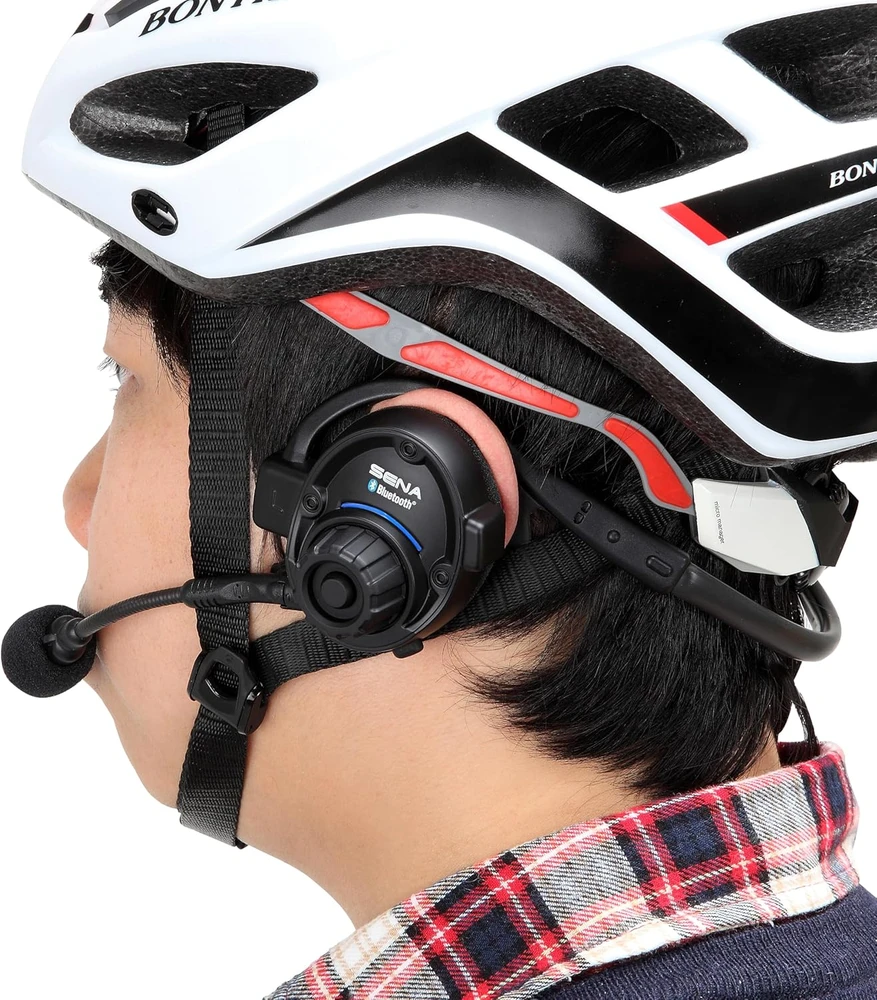 Sena Bluetooth komunikacijos sistema SPH10-10 su mikrofonu, ausinės ant ausų, juoda, Bluetooth 3.0