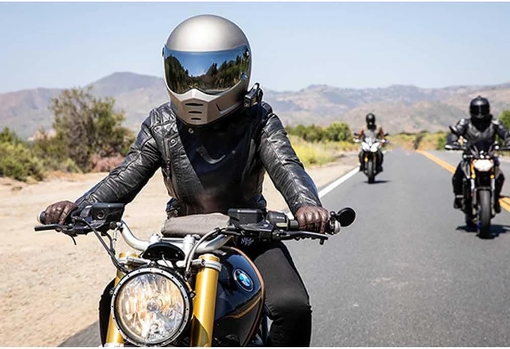 Sena motociklininkų komunikacijos sistema su kamera, Bluetooth, 4K video, mikrofonas, 10C-EVO-02