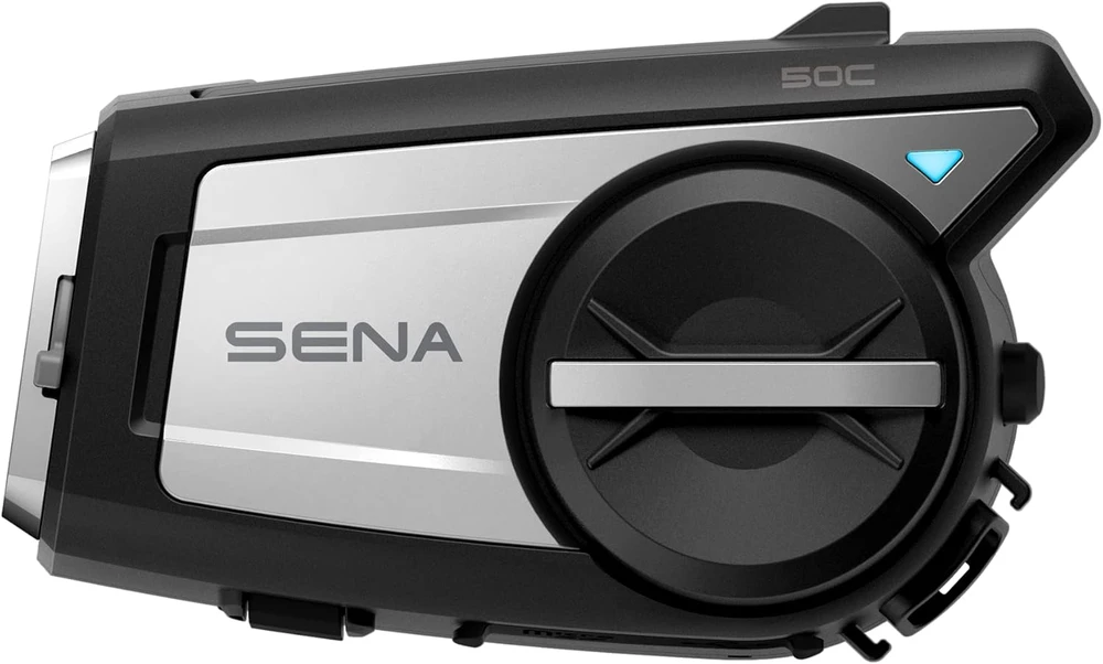 Harman Kardon Motociklo Interkomas - Sena 50C-01 Laisvų Rankų Įranga Bluetooth 5.0 8000m Juodas, Sidabras