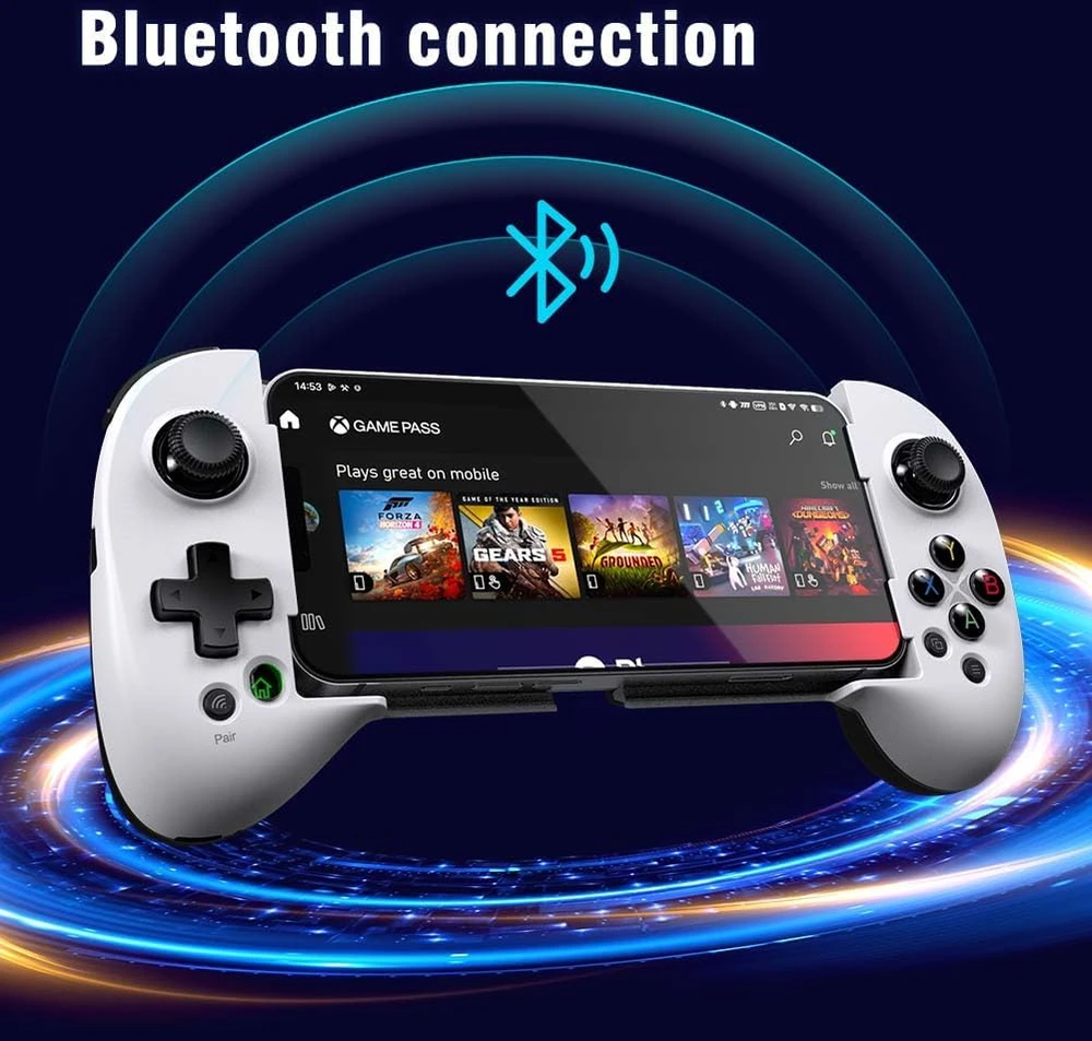 ShanWan belaidis mobilusis žaidimų valdiklis Bluetooth, skirtas Android ir iOS