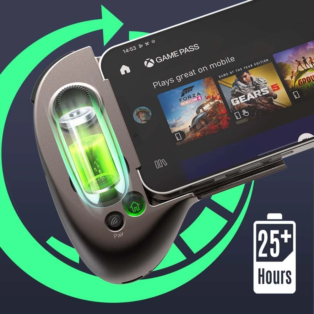 ShanWan mobilusis žaidimų valdiklis telefonui, Bluetooth, Android/iOS, Q133P2