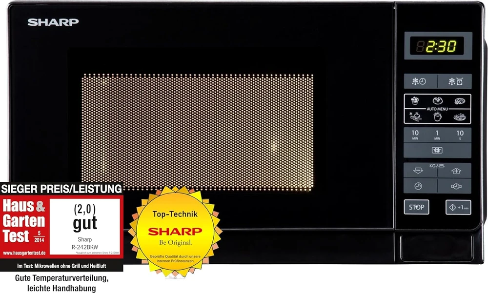 SHARP R242BK Mikrobangų krosnelė