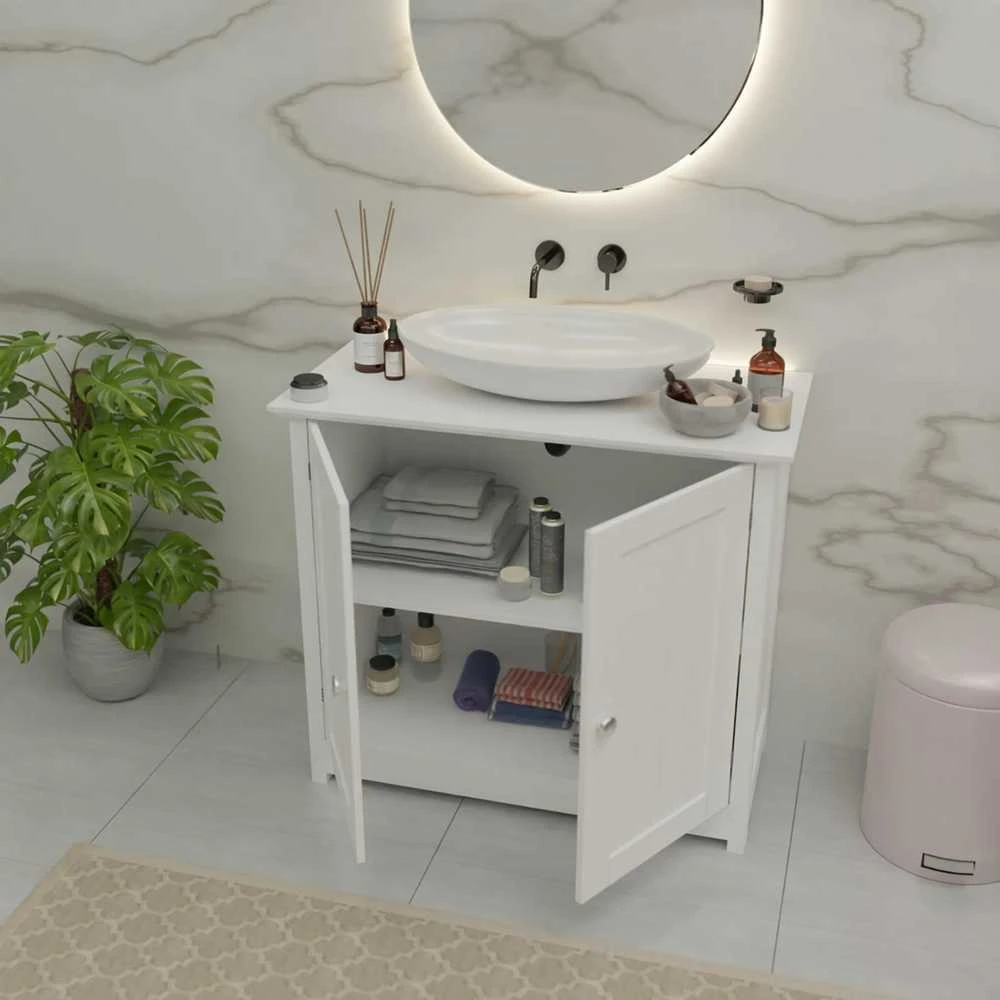 shelfmade Kaimiško stiliaus vonios spintelė