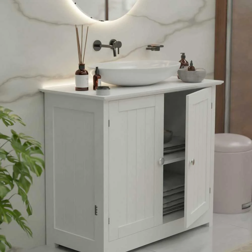 shelfmade Kaimiško stiliaus vonios spintelė