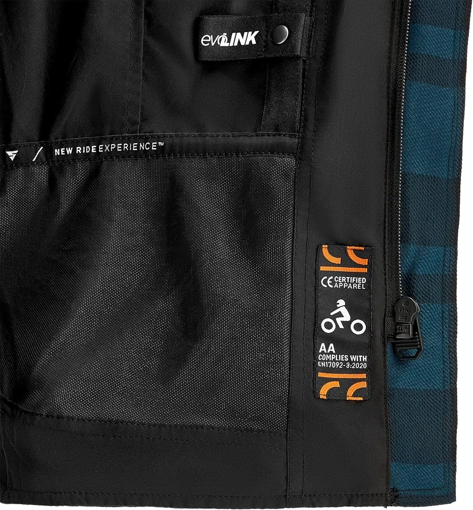 SHIMA moto marškiniai Renegade 2.0, ilgomis rankovėmis, pluoštas FiberQL, mėlyni, unisekso