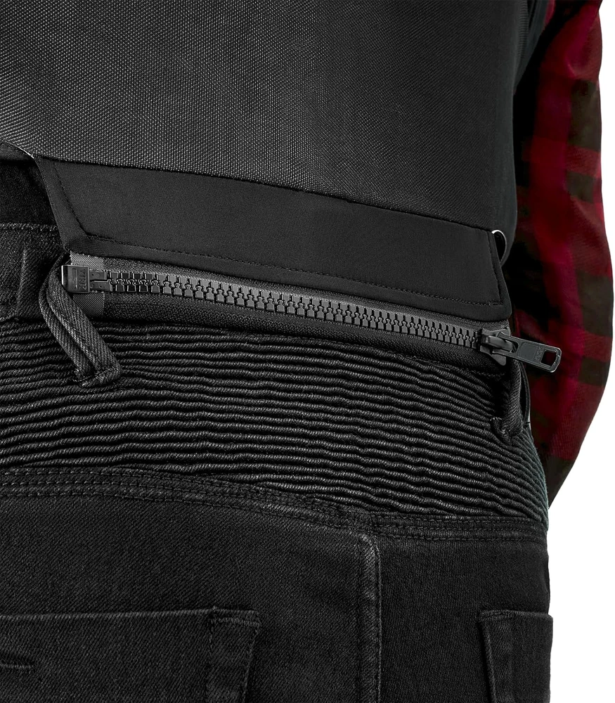 SHIMA motociklininkų marškiniai Renegade 2.0, ilgomis rankovėmis, medvilnė, apsauga, unisex, raudoni