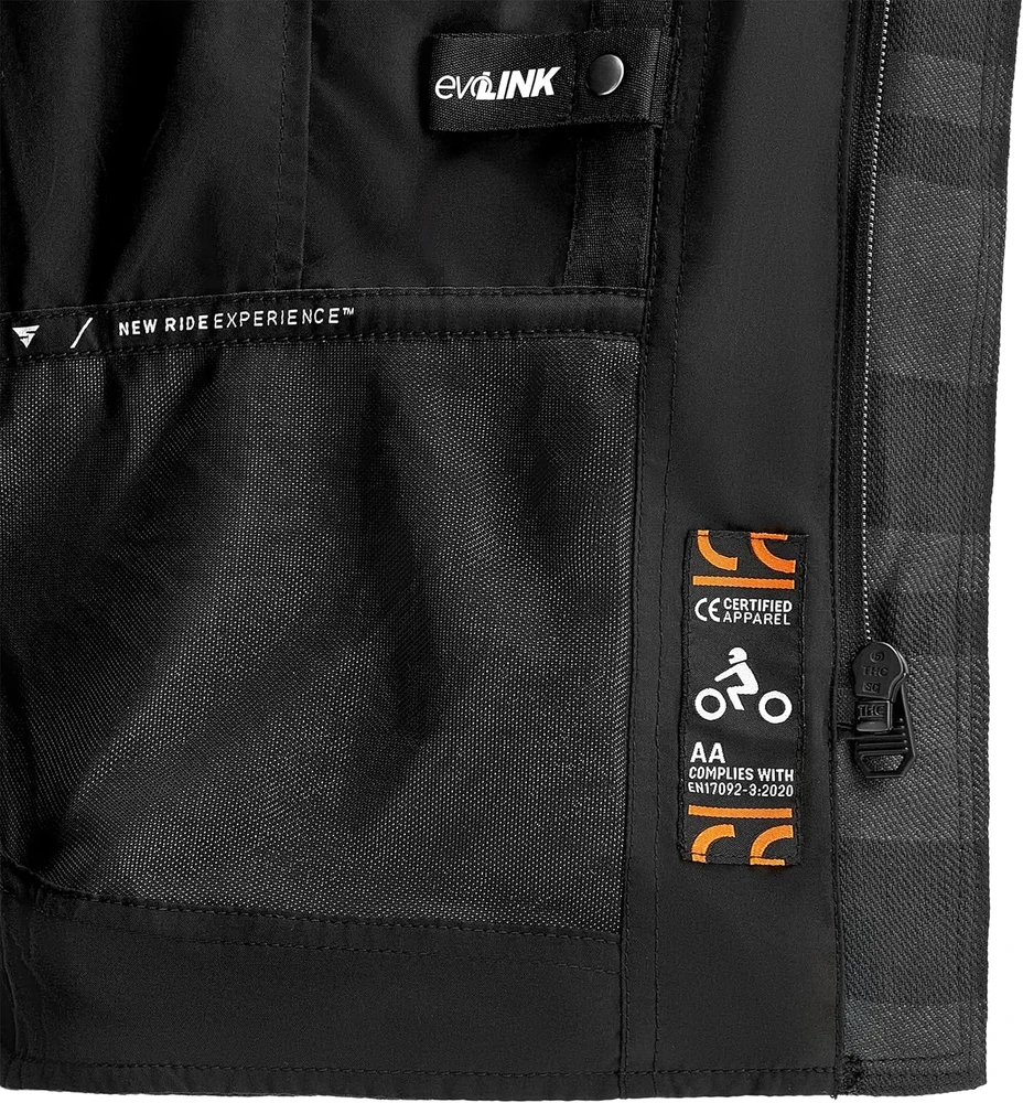SHIMA motopritraukinė marškinėliai su ventiliaciniais skydeliais ir FiberQL apsauga Renegade 2.0