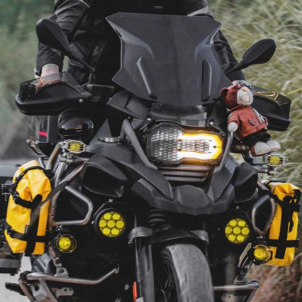 Shkalacar vandeniui atsparus motociklo rėmo šoninis krepšys, 8 l, PVC, juoda, ZTU9931109169147YG