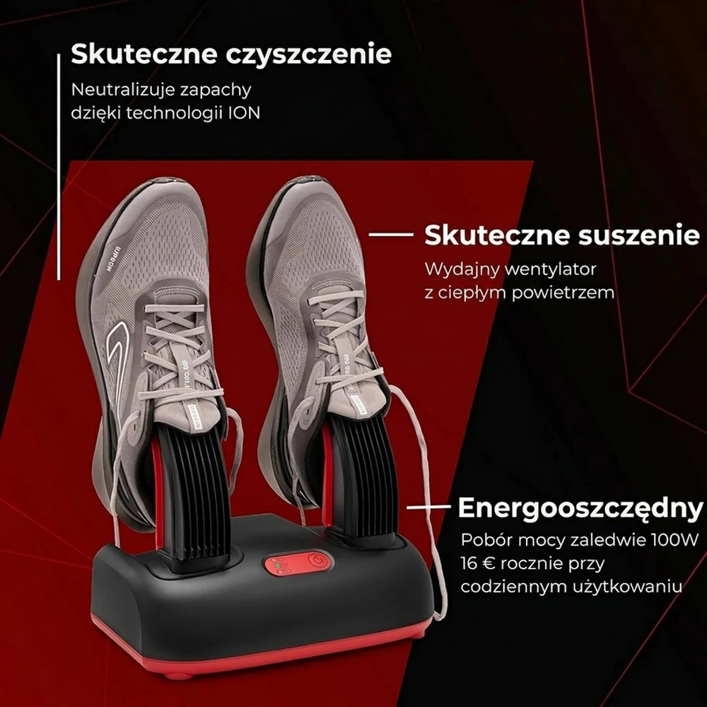 ShoeDry batų džiovintuvas su ozonu, 100 W, džiovinimas iki 2 val., 8719689946777