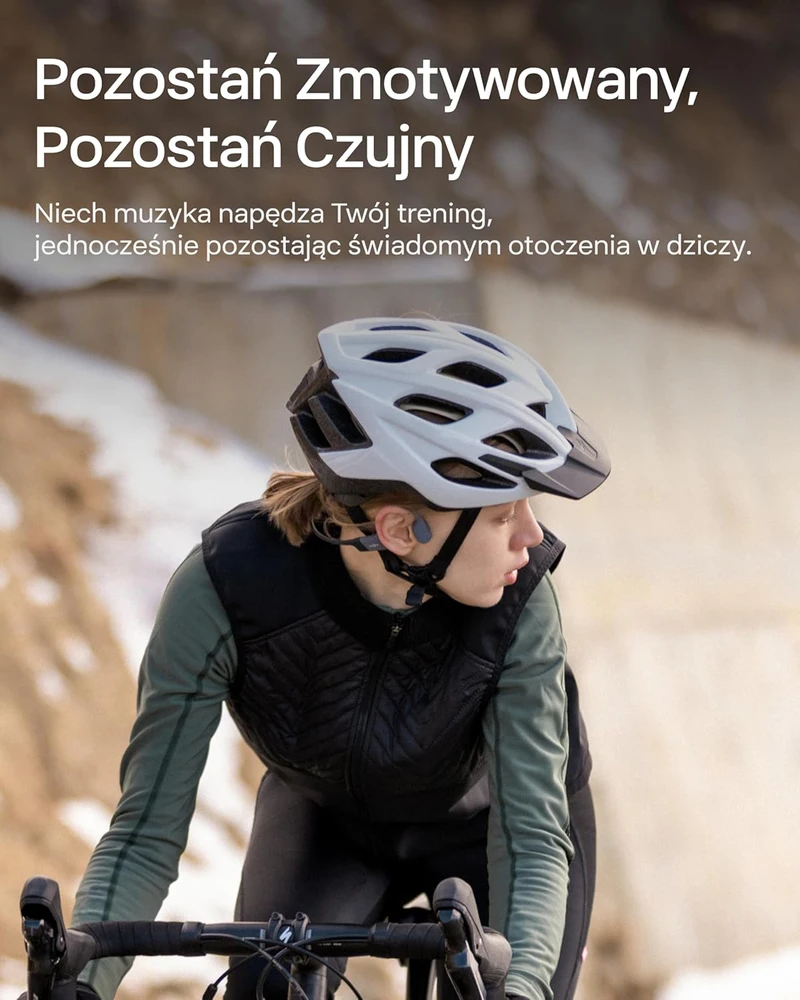 SHOKZ atviros ausies ausinės su kauliniu perdavimu, Bluetooth 5.4, IP68, 32 GB MP3