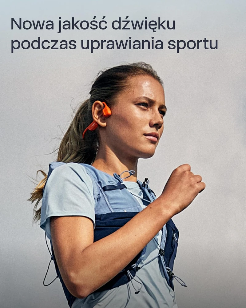 Ausinės Shokz OpenRun Pro2, Oranžinės spalvos