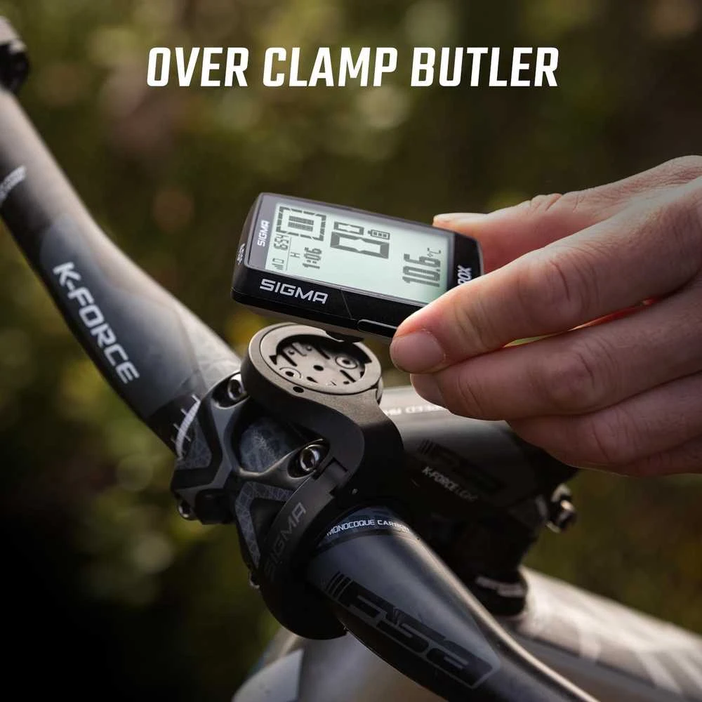 Sigma GPS dviračio kompiuteris su aukščio matuokliu, 2,4 colių LCD, Bluetooth, ROX 4,0 SE
