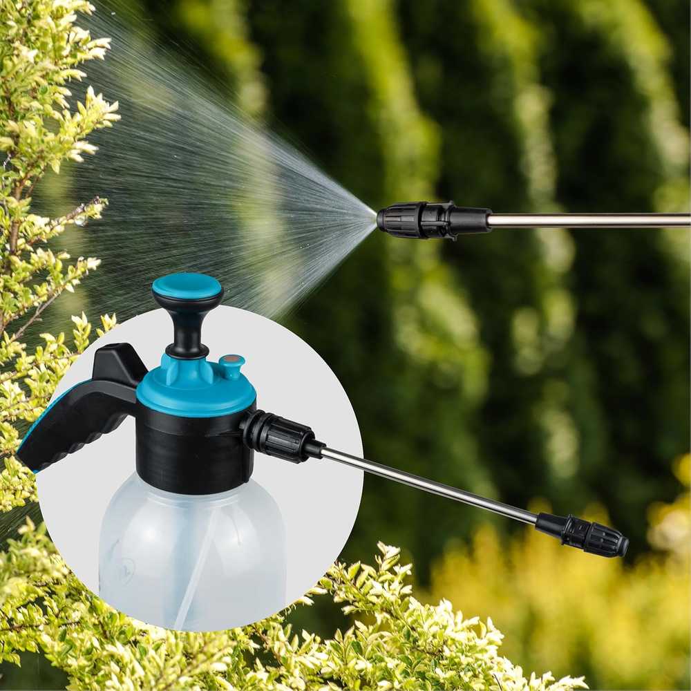 Sillar sodo slėginis purkštuvas su 2 l talpa, 22 cm ilgio lance ir reguliuojama antgaliu