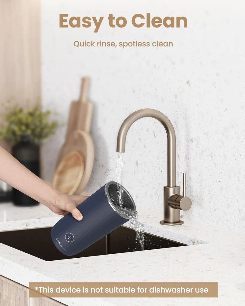 SIMPLETASTE elektrinis pieno plakiklis 4 funkcijų, 500 W, 240 ml, 706-0001