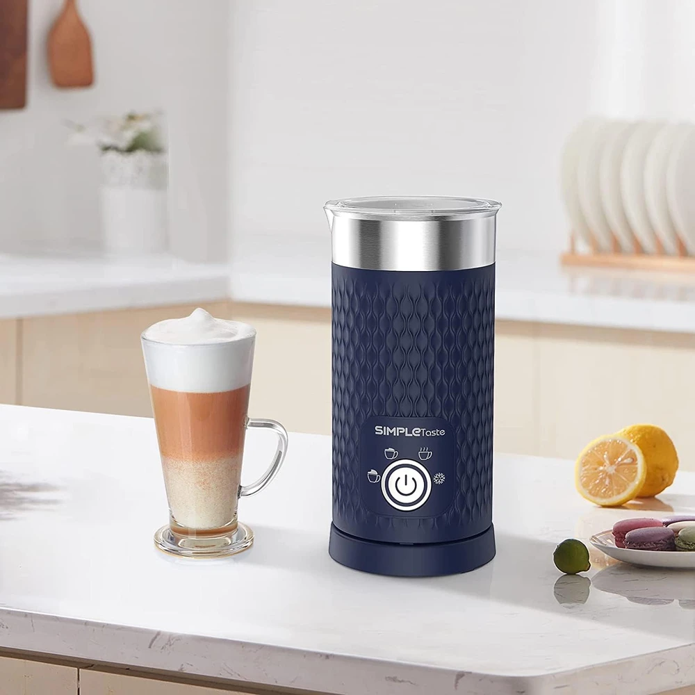 SIMPLETASTE elektrinis pieno plakiklis 4 viename, 500 W, 300 ml, karštai ir šaltai putai, 706NA-0003
