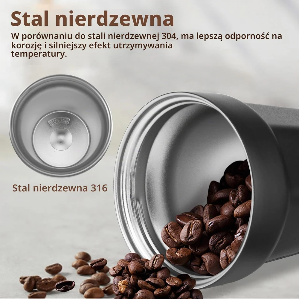 Sitayakuma termopuodelis 480 ml iš nerūdijančiojo plieno CT-EM-CafeCup-Hei