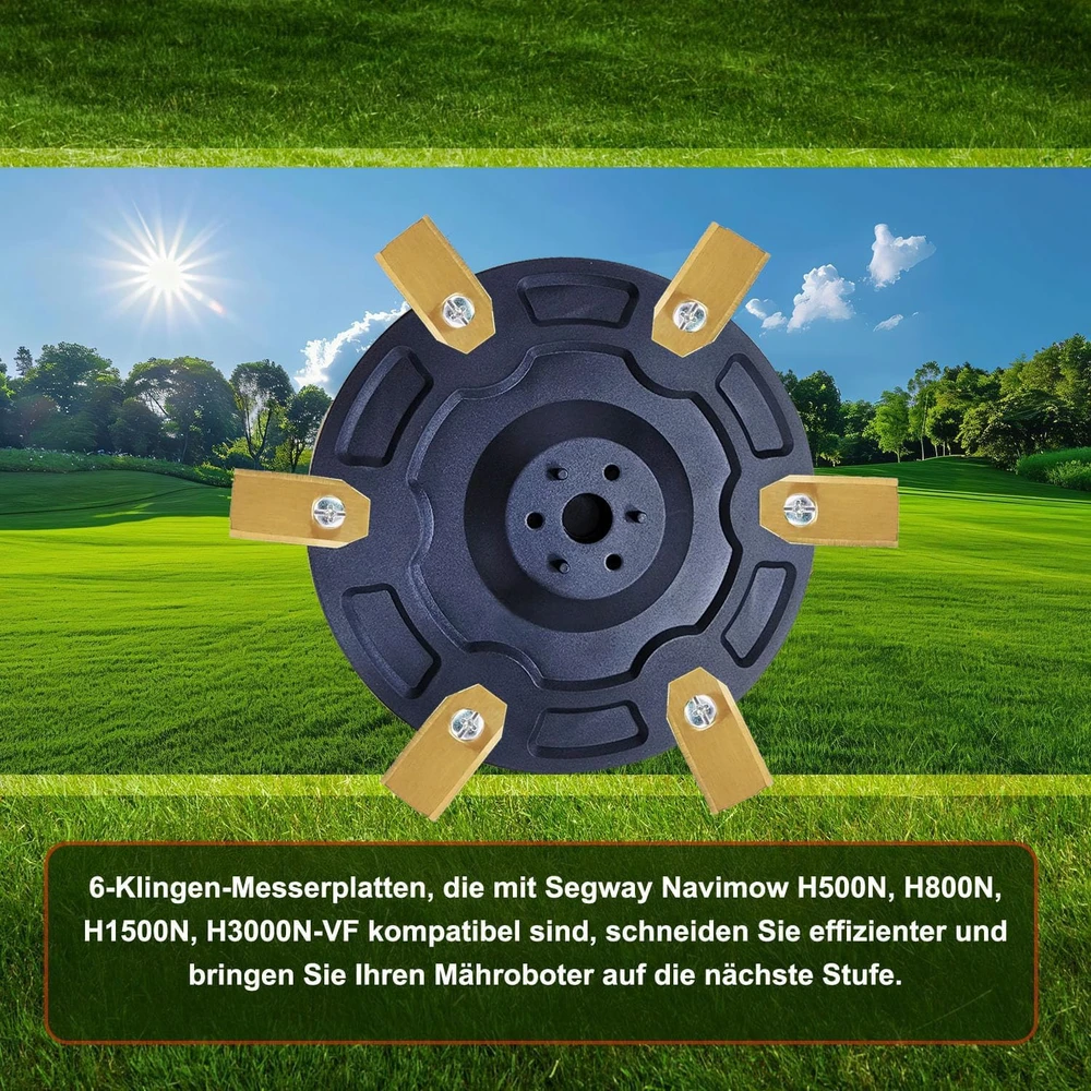 Sitbfoam 6 peilių diskas Segway Navimow H serijos vejos robotams 0012510
