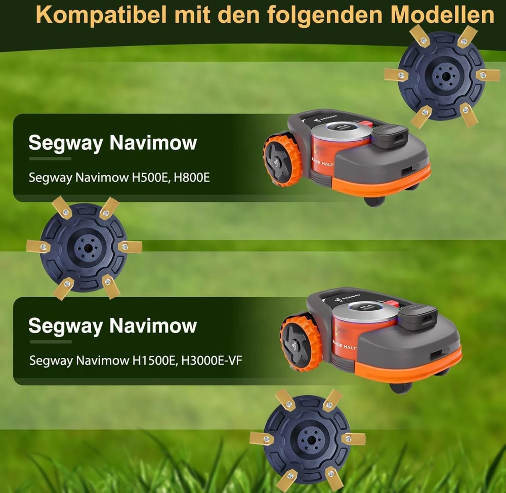 Sitbfoam 6 peilių diskas Segway Navimow H serijos vejos robotams 0012510