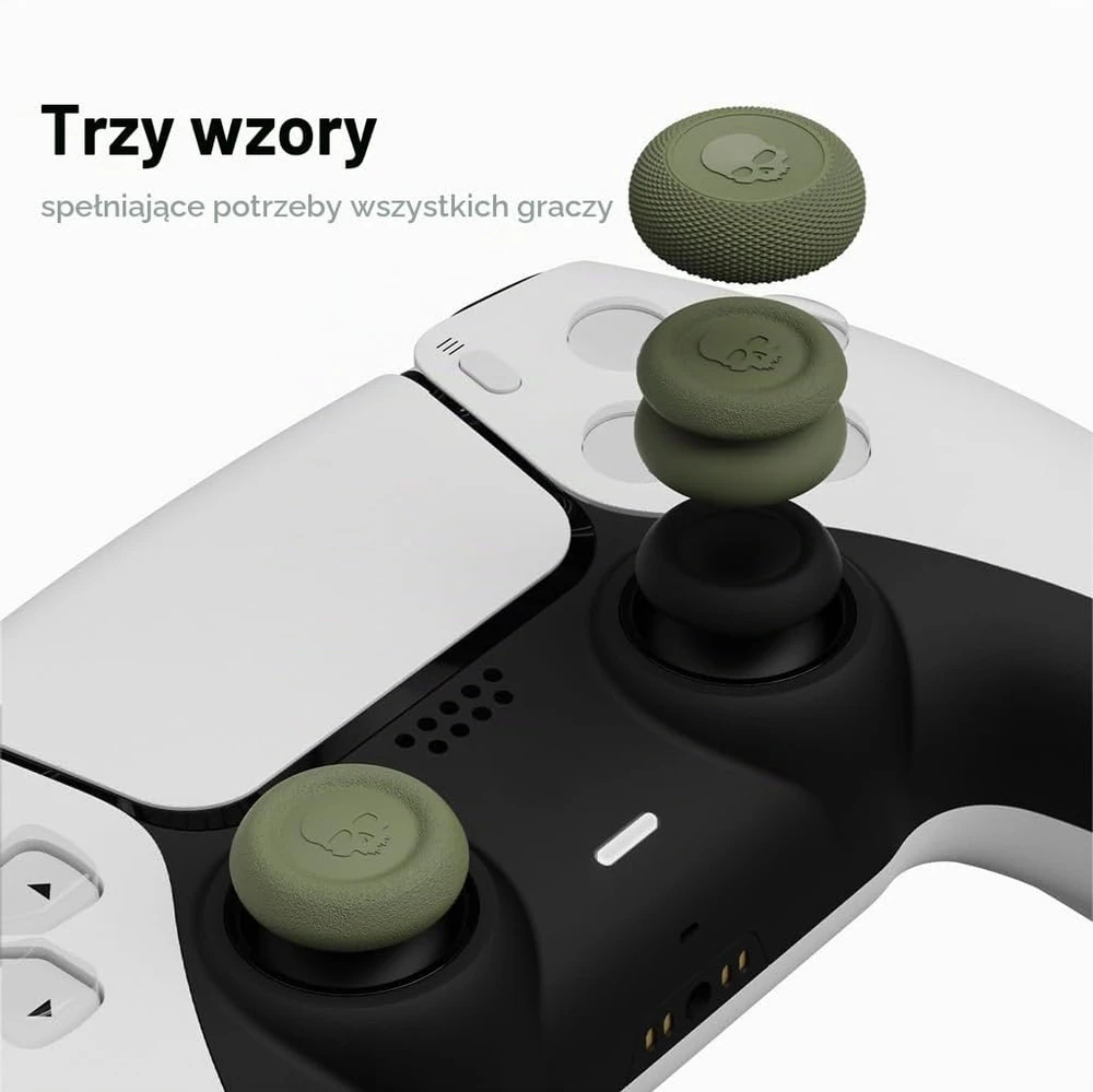 Skull & Co. analoginių svirčių antgaliai Nintendo Switch Pro, PS4 ir PS5 valdikliams TG005-GP
