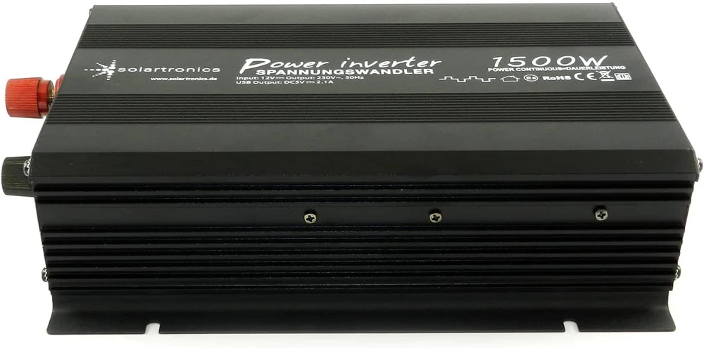 solartronics įtampos keitiklis 12 V į 230 V, 1500 W, 3000 W pikinė galia NM12V_Master