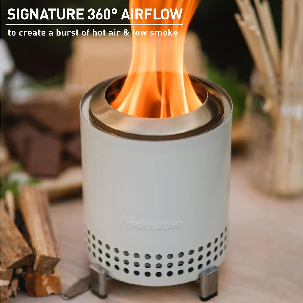 Solo Stove stalinis laužavietės dubuo Mesa, malkoms ir granulėms, 15,5 cm