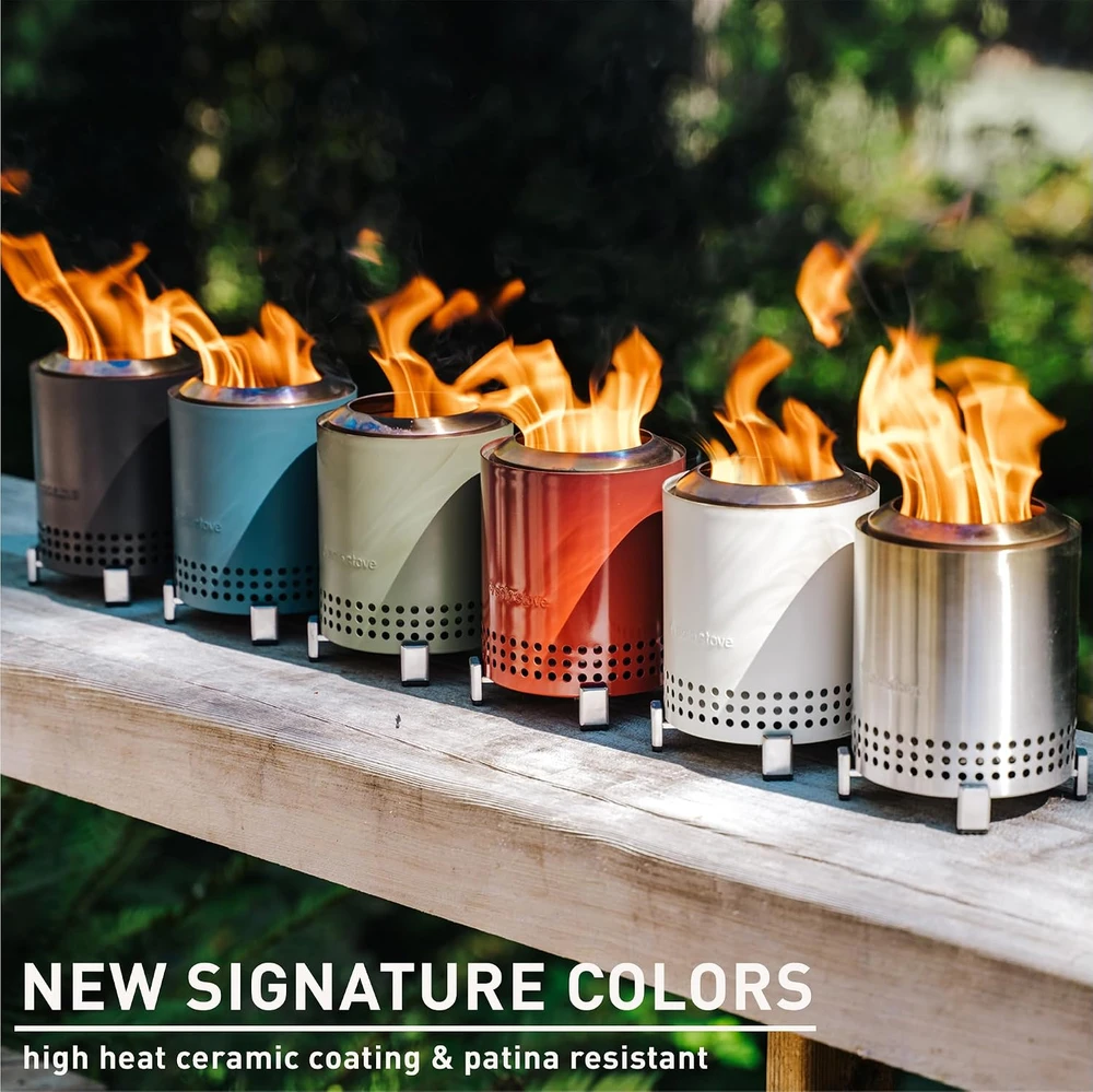 Solo Stove stalinis laužavietės dubuo Mesa, malkoms ir granulėms, 15,5 cm