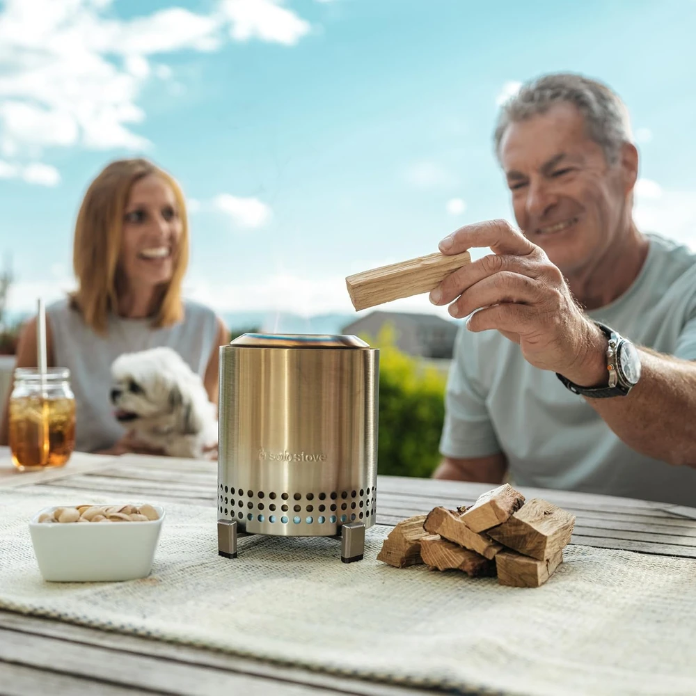 Solo Stove stalo ugniakuras Mesa Standard, medienai ir granulėms, SSMESA-SS