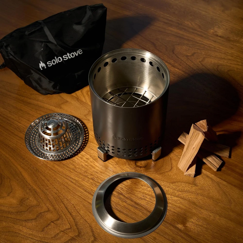 Solo Stove stalo ugniakuras Mesa Standard, medienai ir granulėms, SSMESA-SS