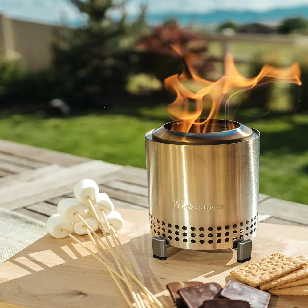 Solo Stove stalo ugniakuras Mesa Standard, medienai ir granulėms, SSMESA-SS