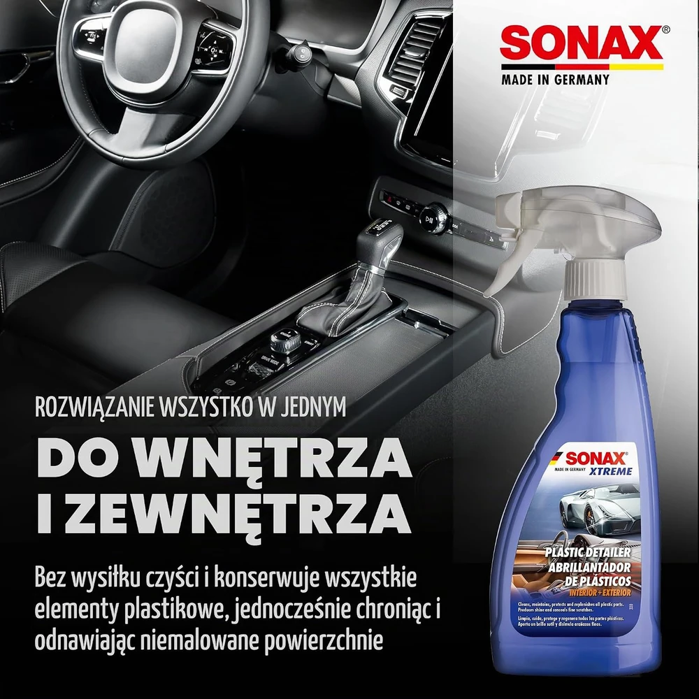 SONAX Plastiko priežiūros priemonė Xtreme Plastic Detailer, 500ml 255241
