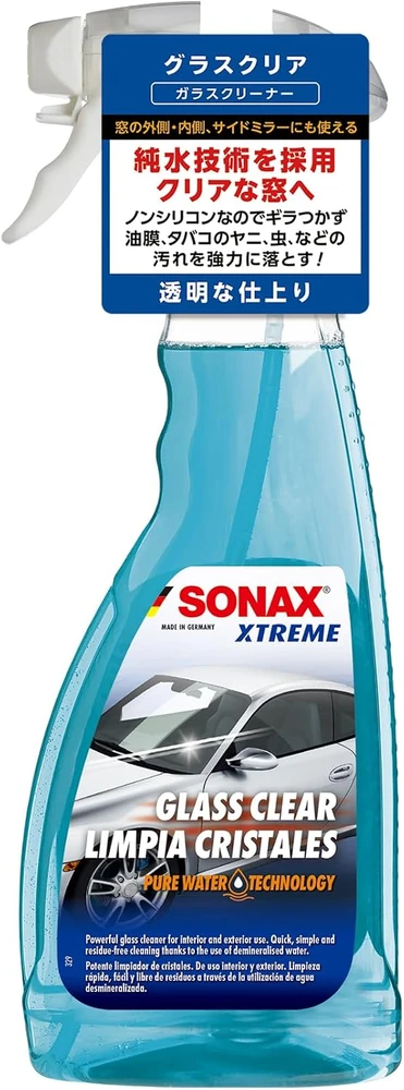 SONAX automobilių stiklų valiklis su vandens technologija, 500 ml, 02382410-544