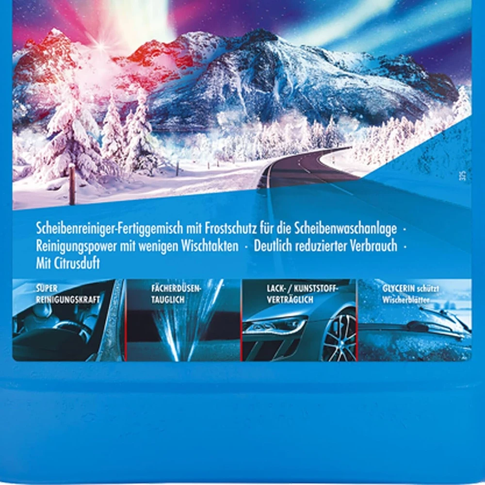 SONAX žieminis automobilinis langų plovimo skystis iki -18 °C, 5 l, 01345000