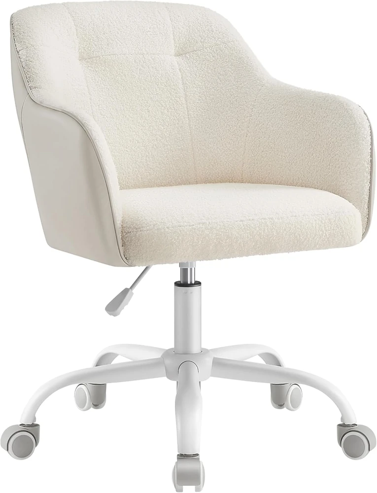 Songmics Biuro kėdė iki 110 kg cappuccino beige