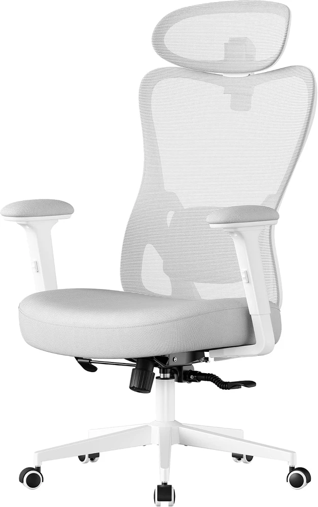 Songmics Ergonomiška biuro kėdė reguliuojama atrama