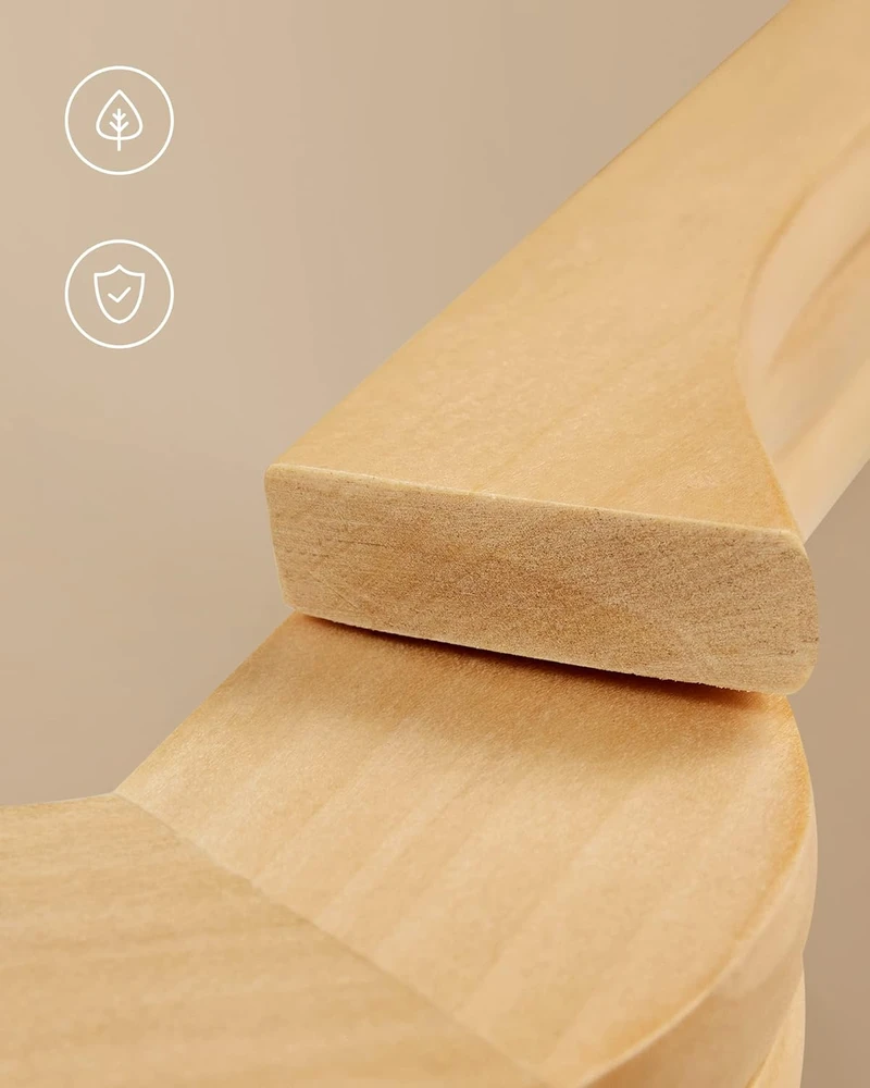 Songmics 44,5 cm aukščio kabykla iš klevo medienos
