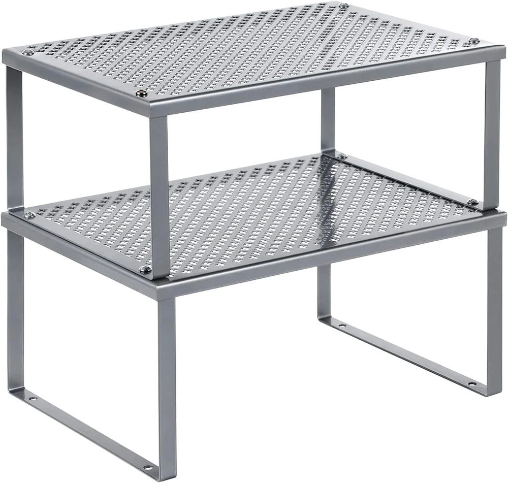 Songmics 2 metalinių virtuvės organizatorių rinkinys