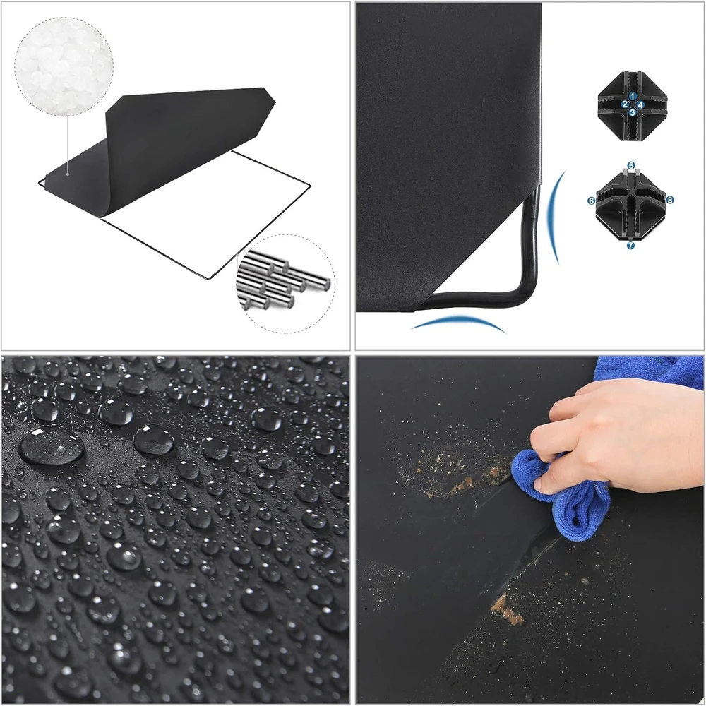 Songmics Plastikinė spintelė su 9 kubeliais