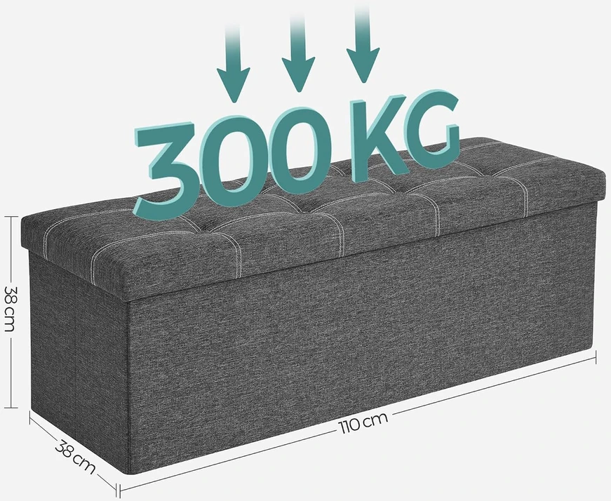 Songmics Reguliuojamo aukščio stalas 140 × 70 cm