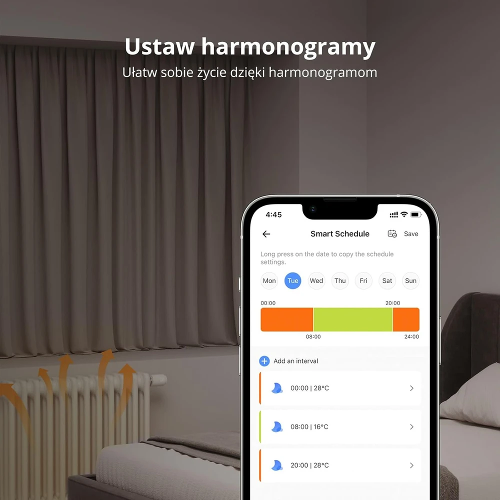 Głowica termostatyczna SONOFF ZigBee TRVZB 2Pak